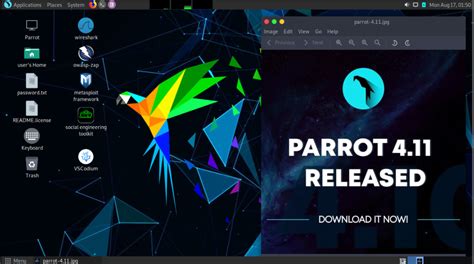 It comes with MATE as default desktop environment and developed by. . Parrot os download